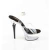 Pleaser - CAPTIVA608 Sandale à bride à la cheville - Transparent Product image